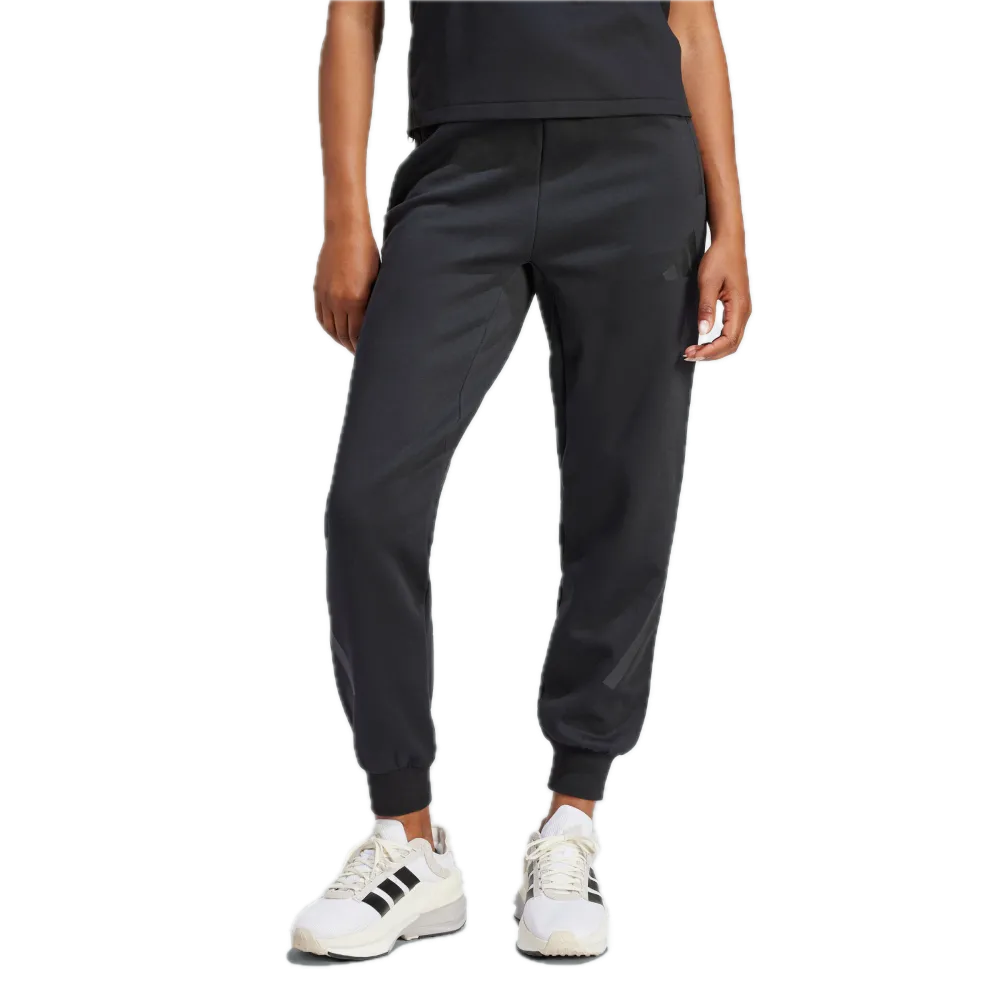 (WMNS) adidas Z.N.E Pants Asia Sizing 'Black White' JE7842