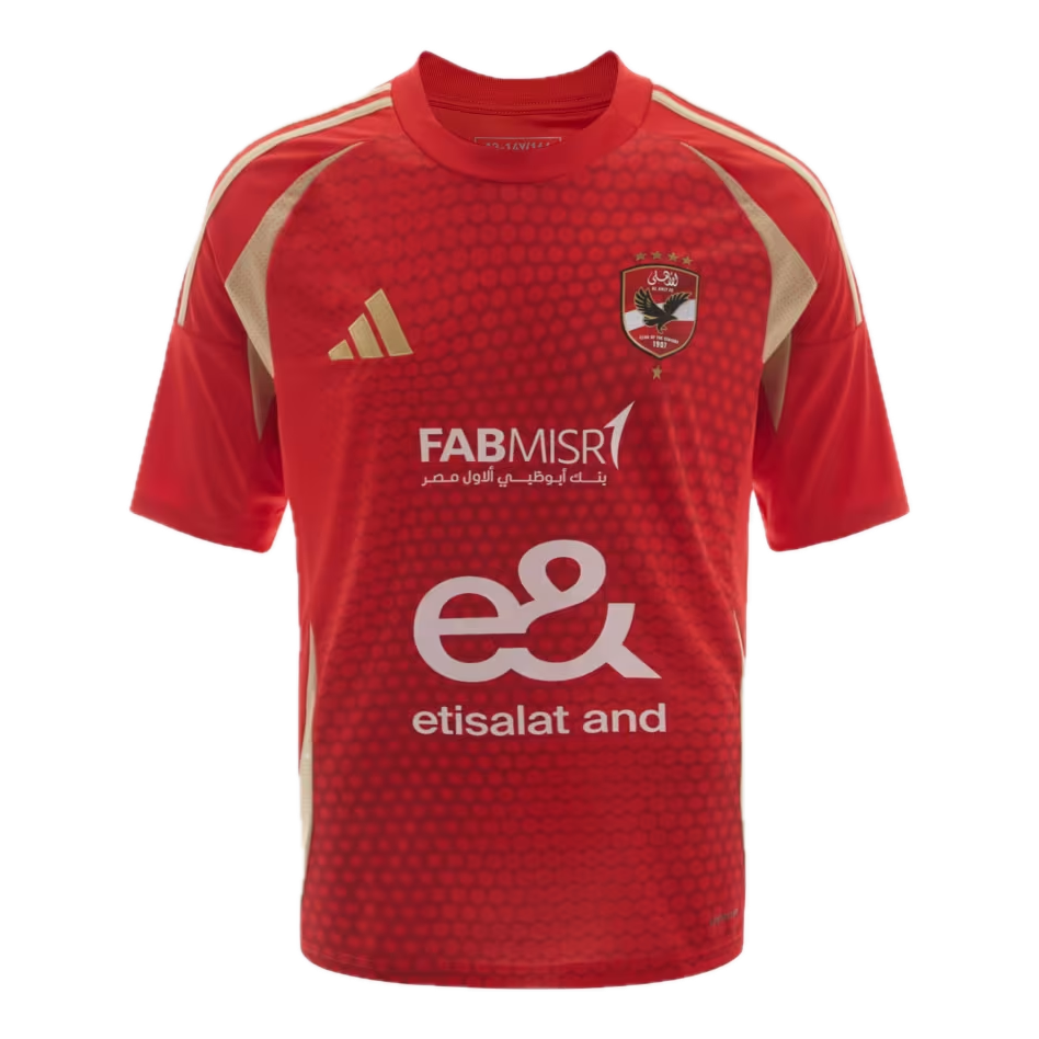 (GS) adidas Al Ahly SC 24 Home Jersey 'Red' JK2252