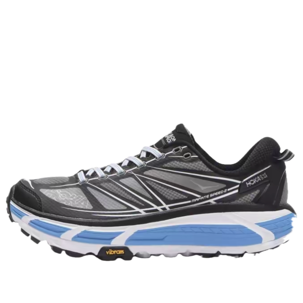 HOKA ONE ONE Mafate Speed 2 'Black Blue' 1126851-BWHT