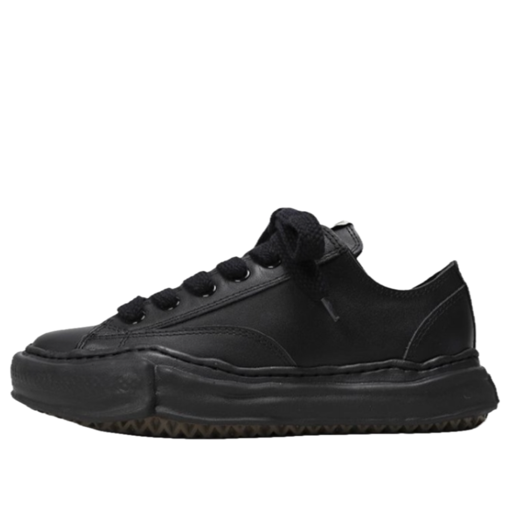 Maison MIHARA YASUHIRO PETERSON Original Sole Leather Low 'All Black' A06FW736-BLACKBLACK