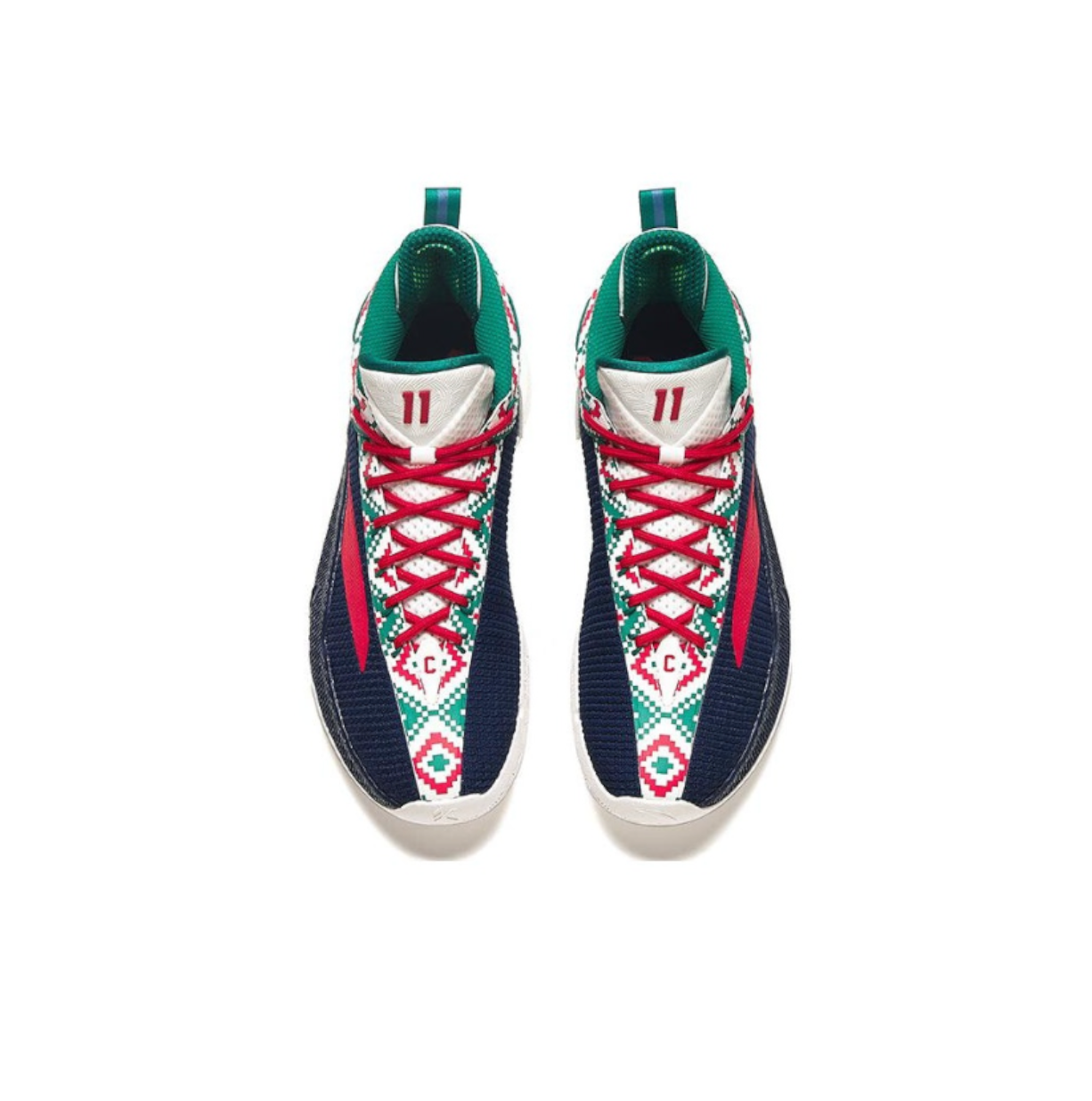 ANTA KT9 Klay Thompson 'Christmas' 112411101-2
