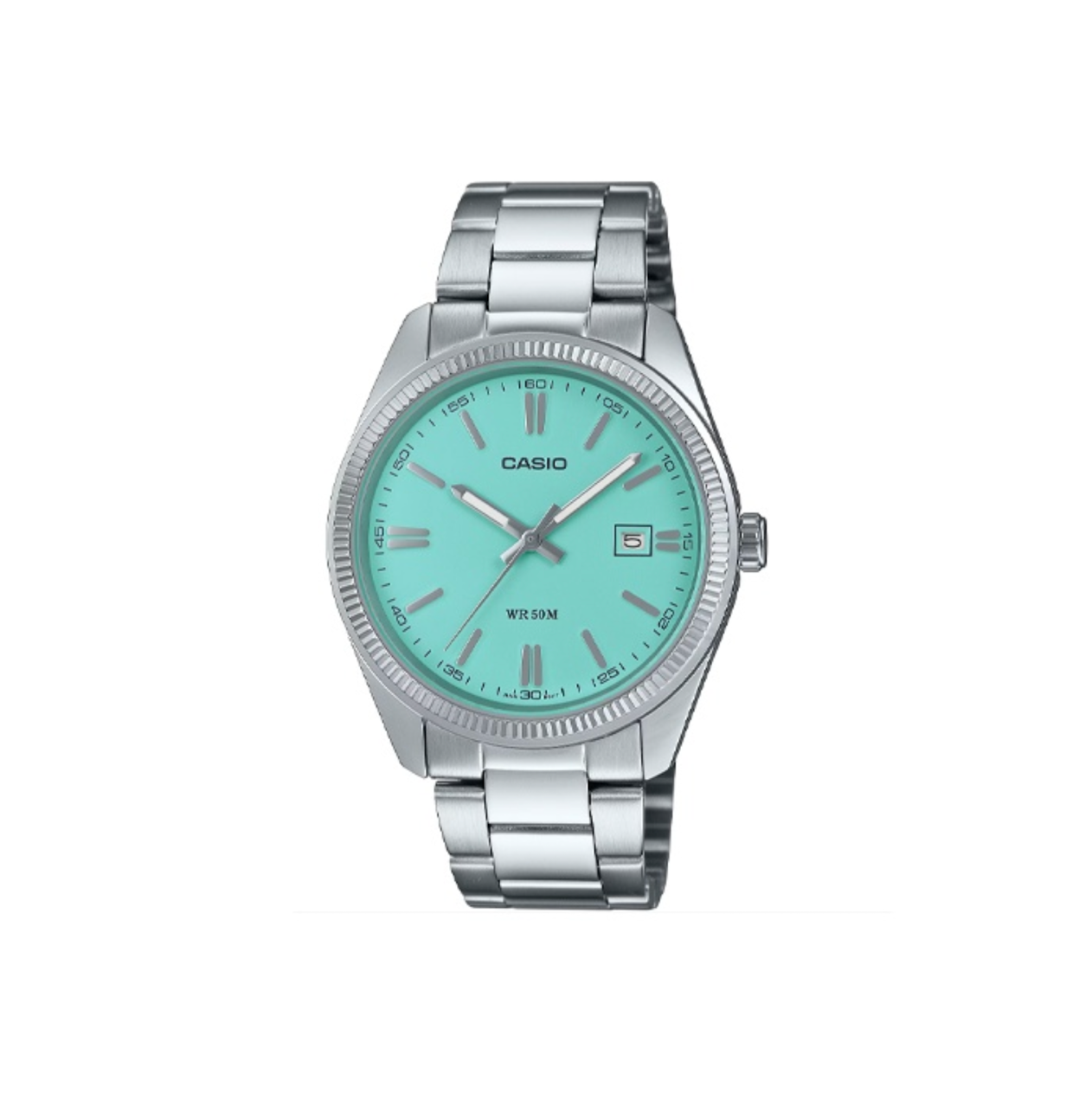 Casio Analog Watch 50m 'Tiffany Green' MTP1302D-2A2V