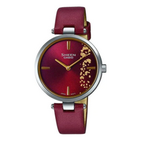 Casio Sheen Analog Watch 'Sapphire Crystal Red' SHE-C100L-4AUPFJD