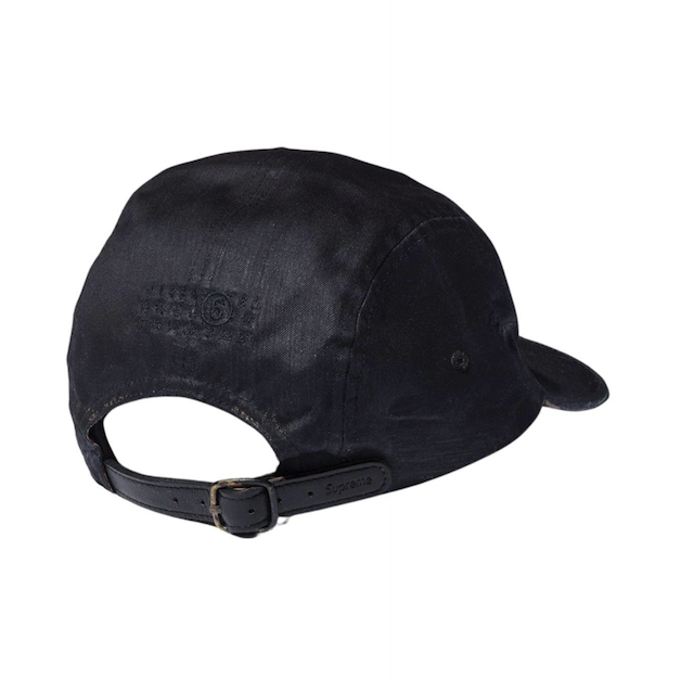 Supreme x MM6 Maison Margiela Painted Camp Cap 'Black' SUP-SS24-2514