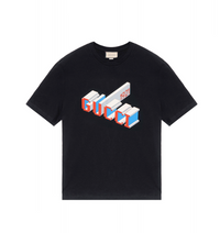 Gucci 3D 1921 Print T-Shirt 'Black' 771758-XJF69-1152