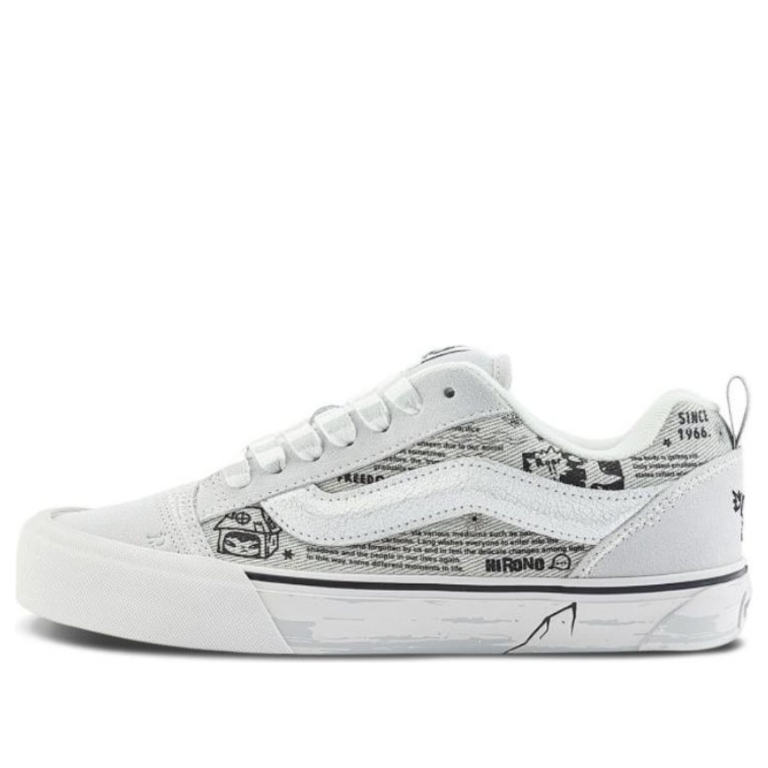 Vans x HIRONO Knu Skool 'White Black' VN000CS0BHD