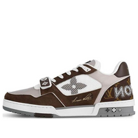 LOUIS VUITTON LV Trainer 'Moka Brown Monogram Flower' 1ACD7K