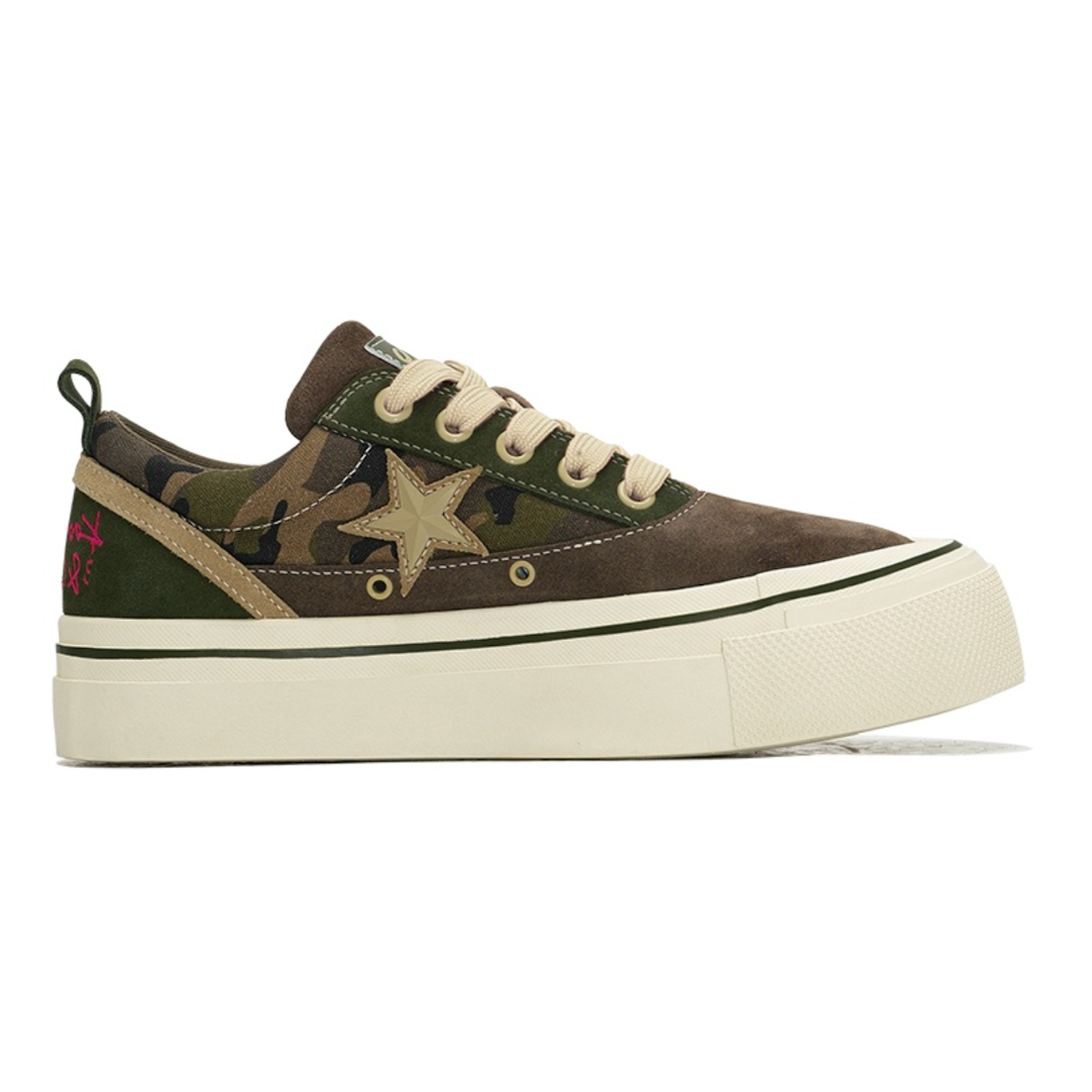 KAALIXTO Skateboarding Canvas Low 'Camouflage' KSH231113