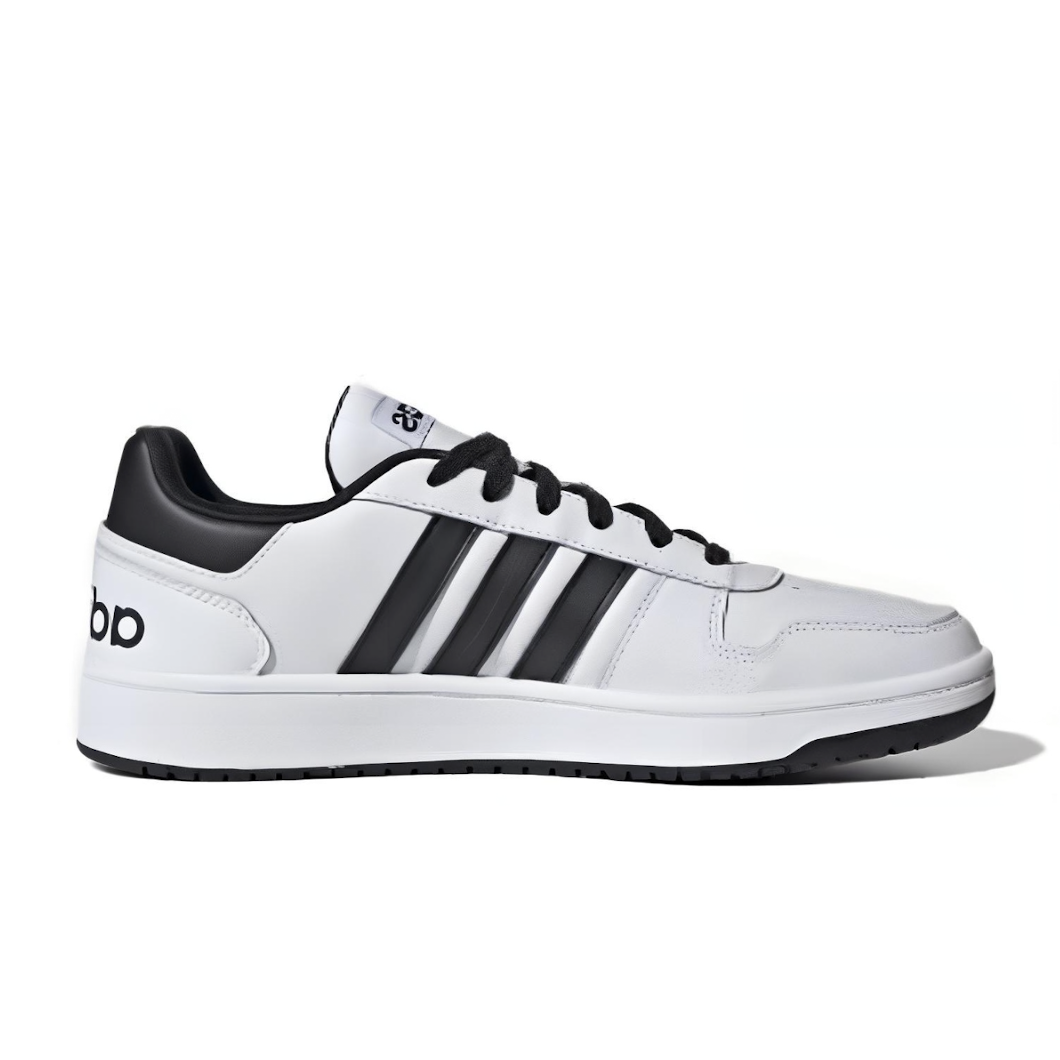 adidas Hoops 2.0 'White Black' JI2759