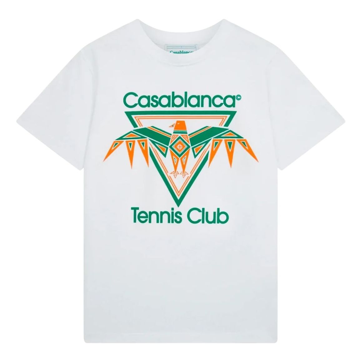Casablanca Playful Eagle T-Shirt 'White' MS24-JTS-001-20