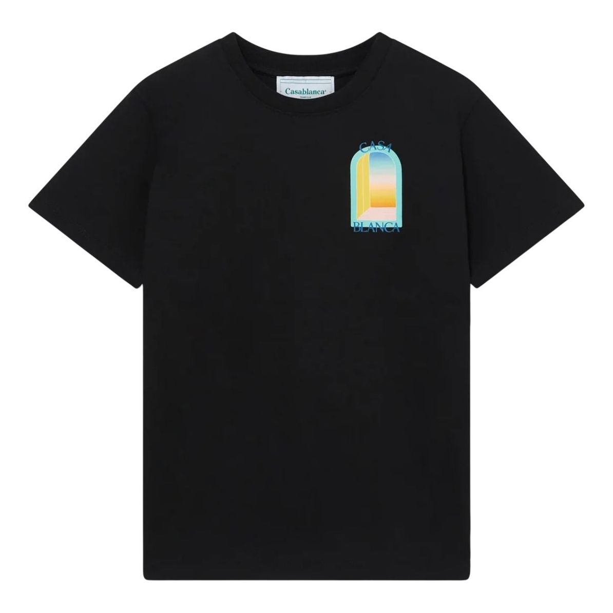 Casablanca L'Arc Colore Printed T-Shirt 'Black' MPF24-JTS-001-10