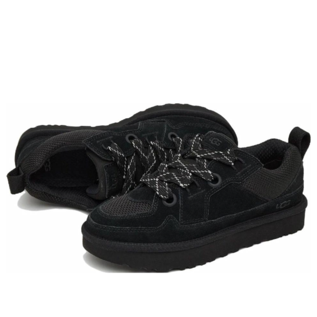 (WMNS) UGG Lowmel Lo 'Black' 1168890-BLK