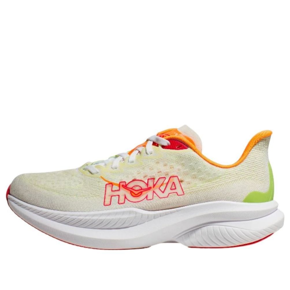 (WMNS) HOKA ONE ONE Mach 6 Wide 'Yellow Orange' 1147834-WTLT