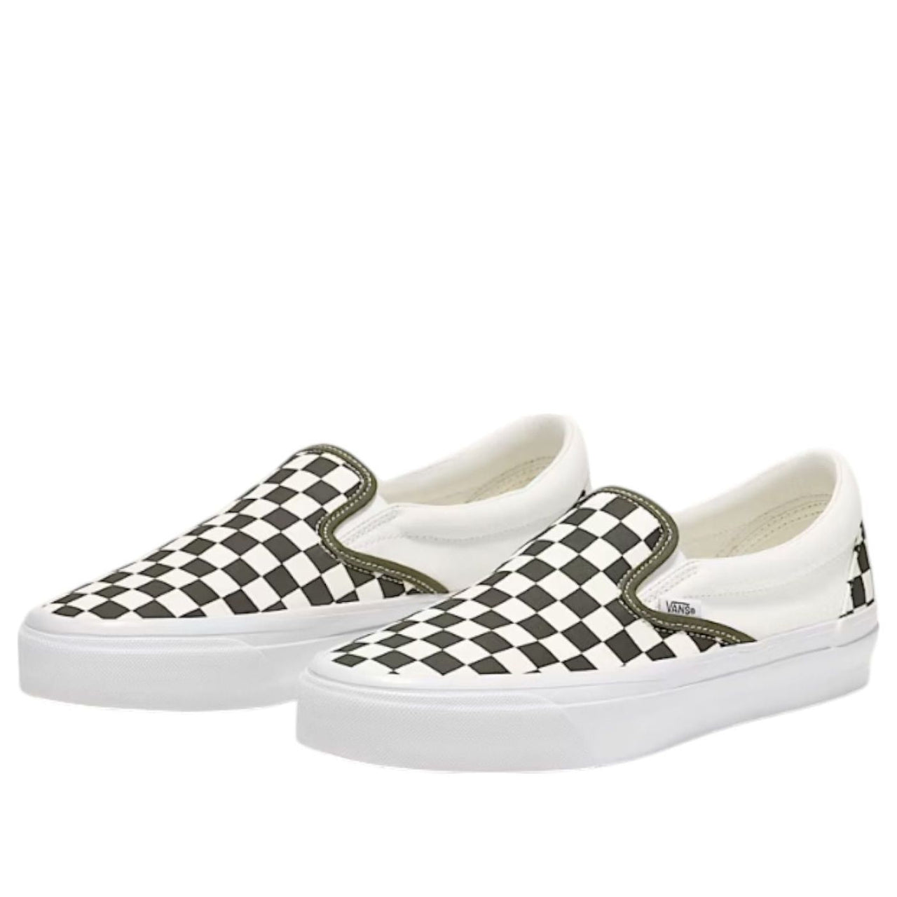 Vans Classic Slip-On 98 LX Checkerboard 'Grape Leaf Green' VN000D5AKCZ