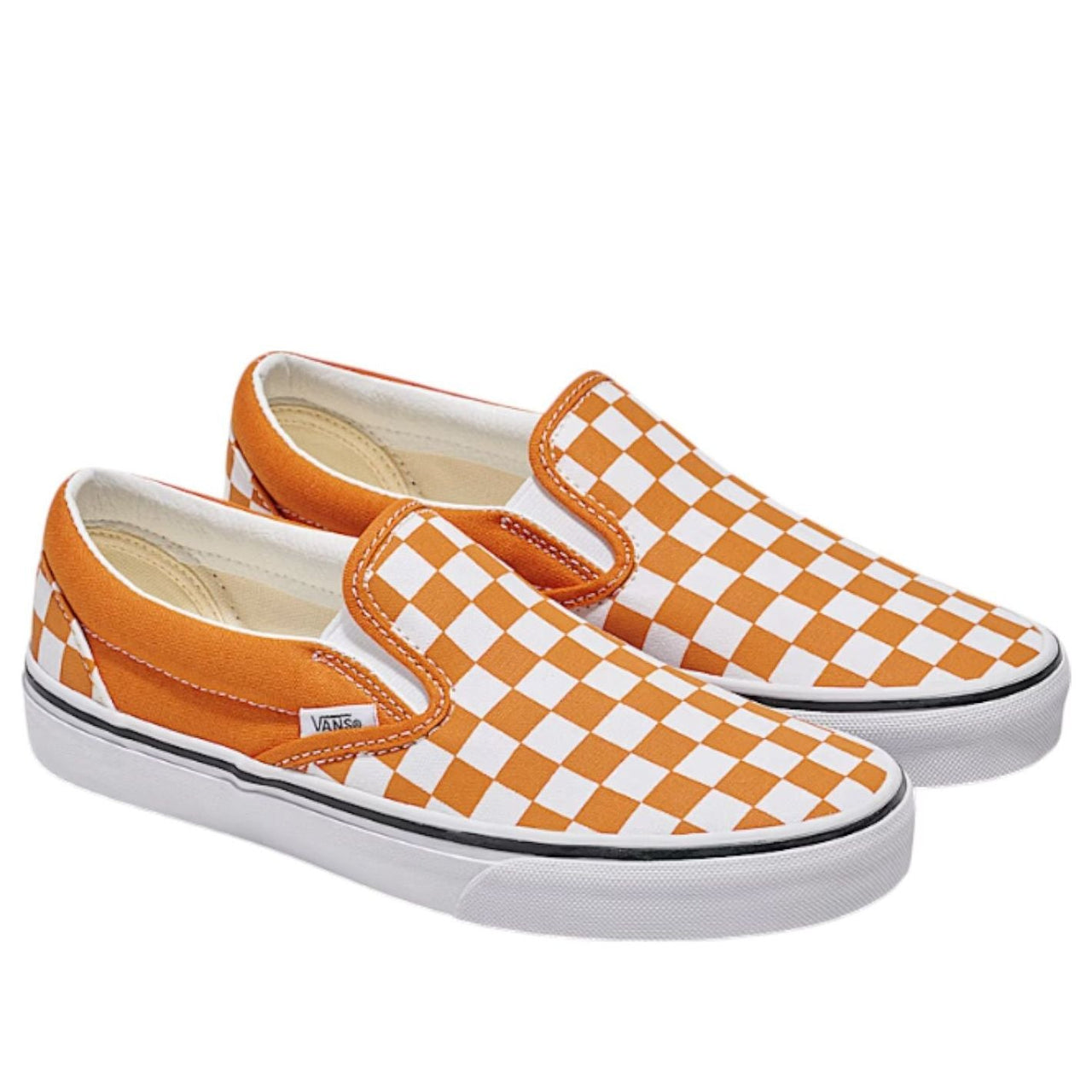 Vans Classic Slip-On Checkerboard 'Marmalade Orange' VN000D6Y52K