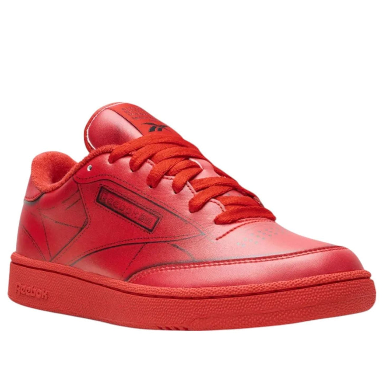 Reebok x Maison Margiela Club C 'Vector Red' S57WS0405-P4101-T4032
