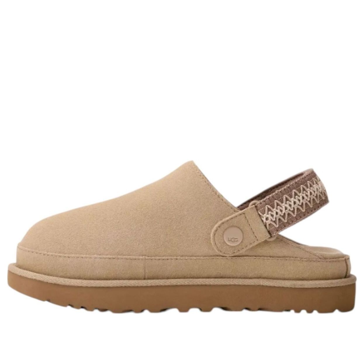 (WMNS) UGG Goldenstar UGGbraid Clog 'Mustard Seed' 1177710-MDSD
