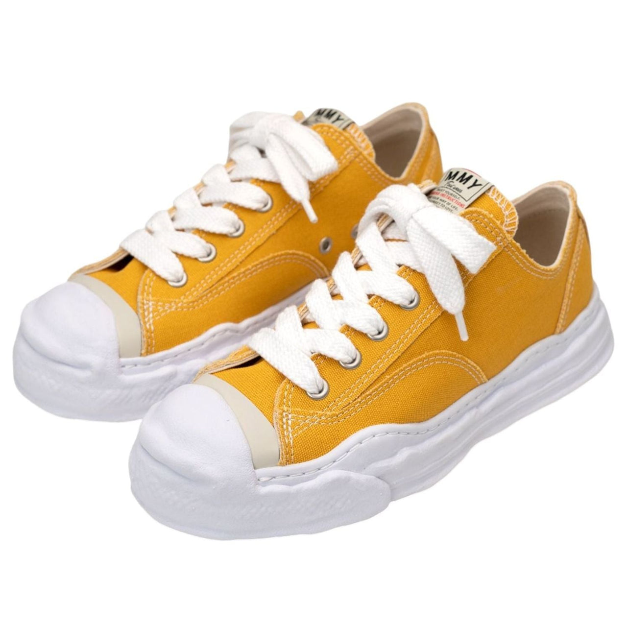 Maison MIHARA YASUHIRO Hank OG Sole Canvas Low-top 'Yellow' A05FW702-YELLOW