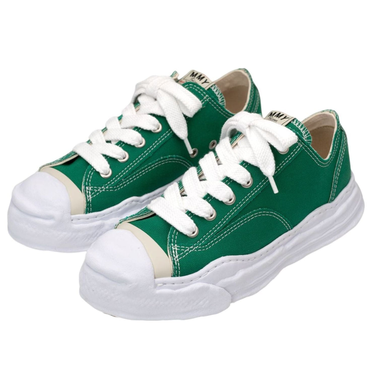 Maison MIHARA YASUHIRO Hank OG Sole Canvas Low-top 'CL Green' A05FW702-CLGREEN