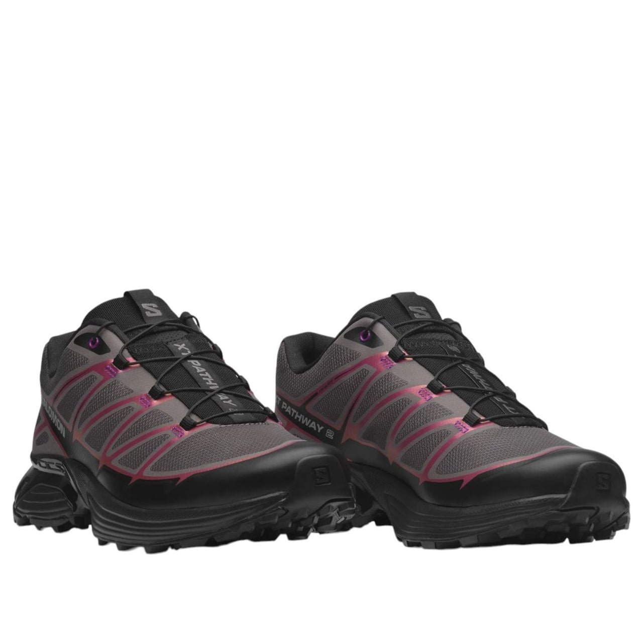 SALOMON XT-Pathway 2 Iridescent 'Black Hollyhock Plum Perfect' 477954