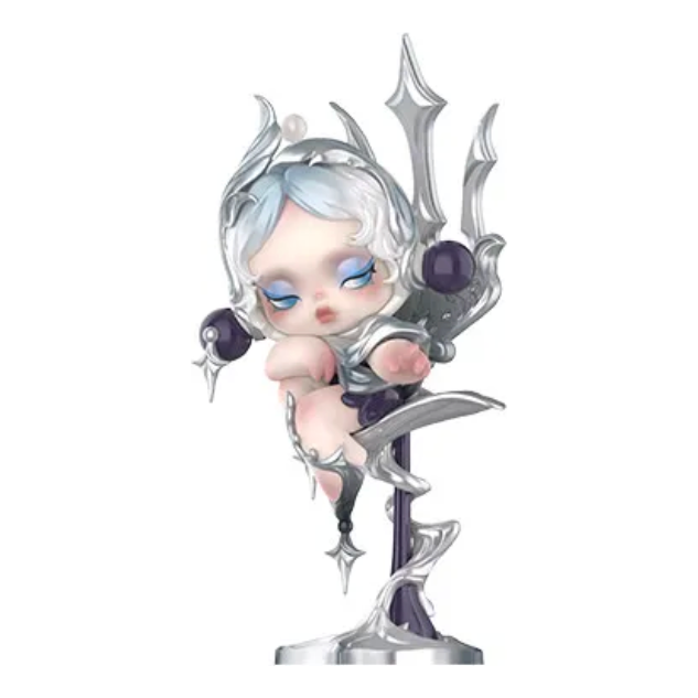 Pop Mart SKULLPANDA The Feast Begins Series Figure 'The Silver Fork' PPMT-2510-0053-991615983