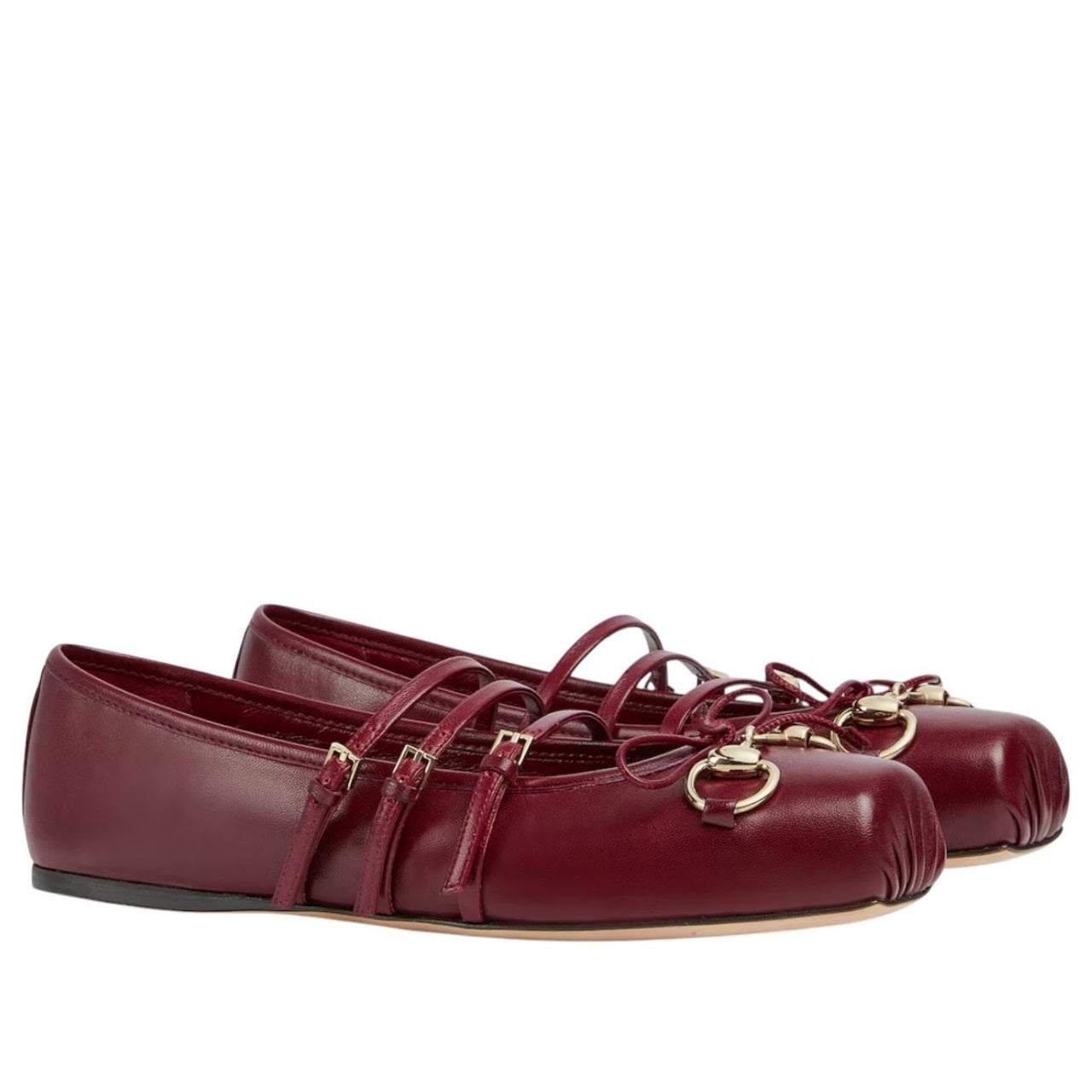 (WMNS) Gucci Horsebit Mary Jane Ballet Flats 'Ancora Leather' 821219-AAEA4-6207