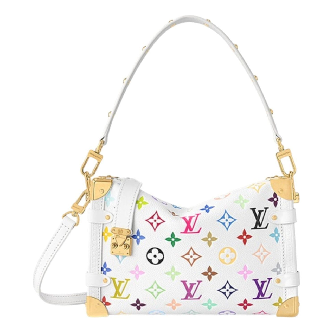 LOUIS VUITTON x Takashi Murakami Side Trunk MM 'White Multicolored' M14046