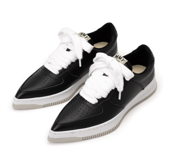 Maison MIHARA YASUHIRO ROSY OG Sole Leather Low-top Sneaker 'White' B08FW702-BLK