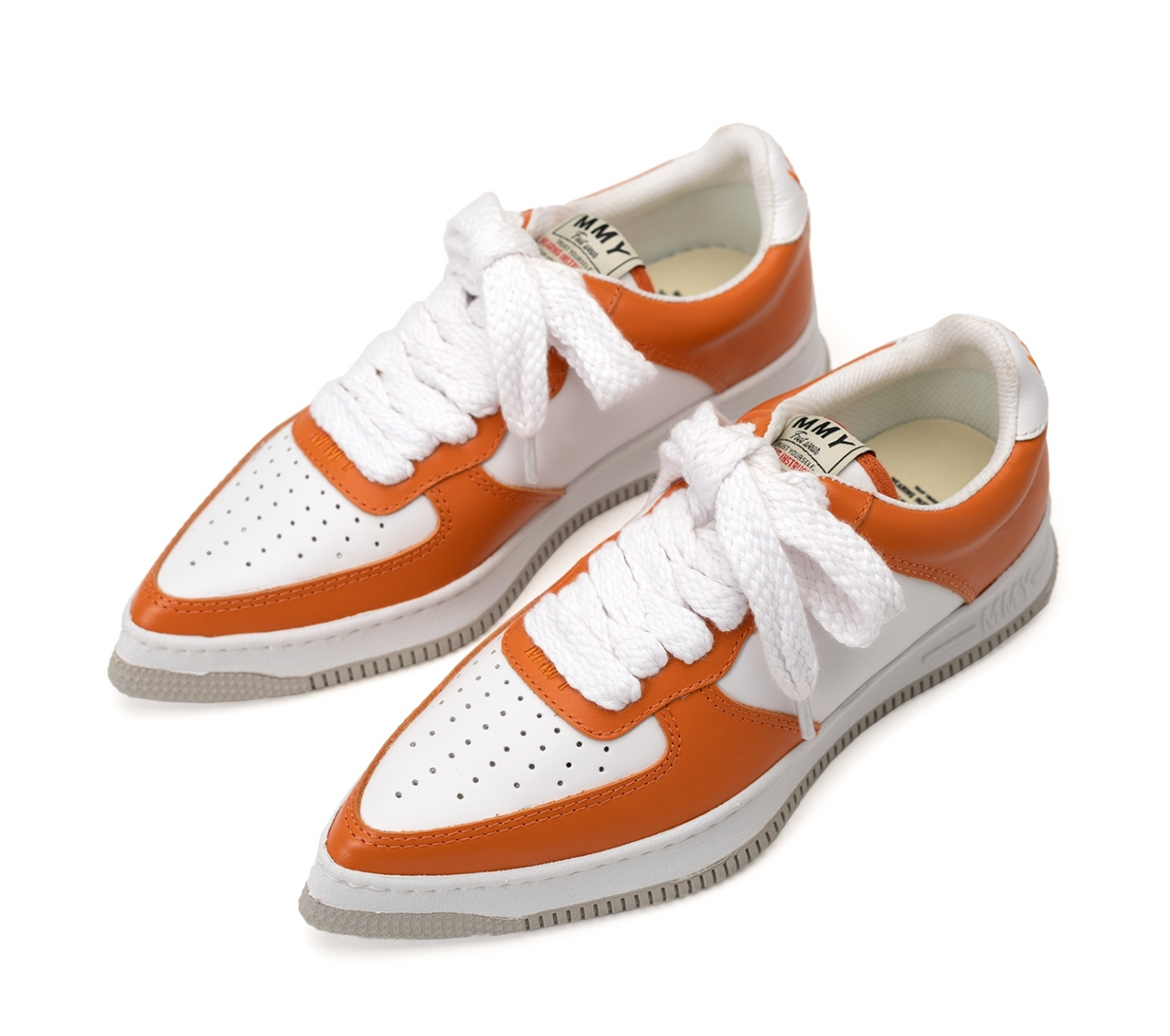 Maison MIHARA YASUHIRO ROSY OG Sole Leather Low-top Sneaker 'Orange' B09FW704-ORG