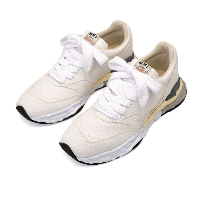 Maison MIHARA YASUHIRO GEORGE OG Sole Canvas Low-top Sneaker 'White' A10FW703-WHT