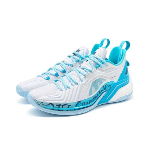 Xtep JLIN3 جيريمي لين "أبيض أزرق" 977219120008-BLU