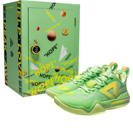 مفتاح Peak AW1 Andrew Wiggins 'HOPE Special Box' ET33851A-GRNBOX