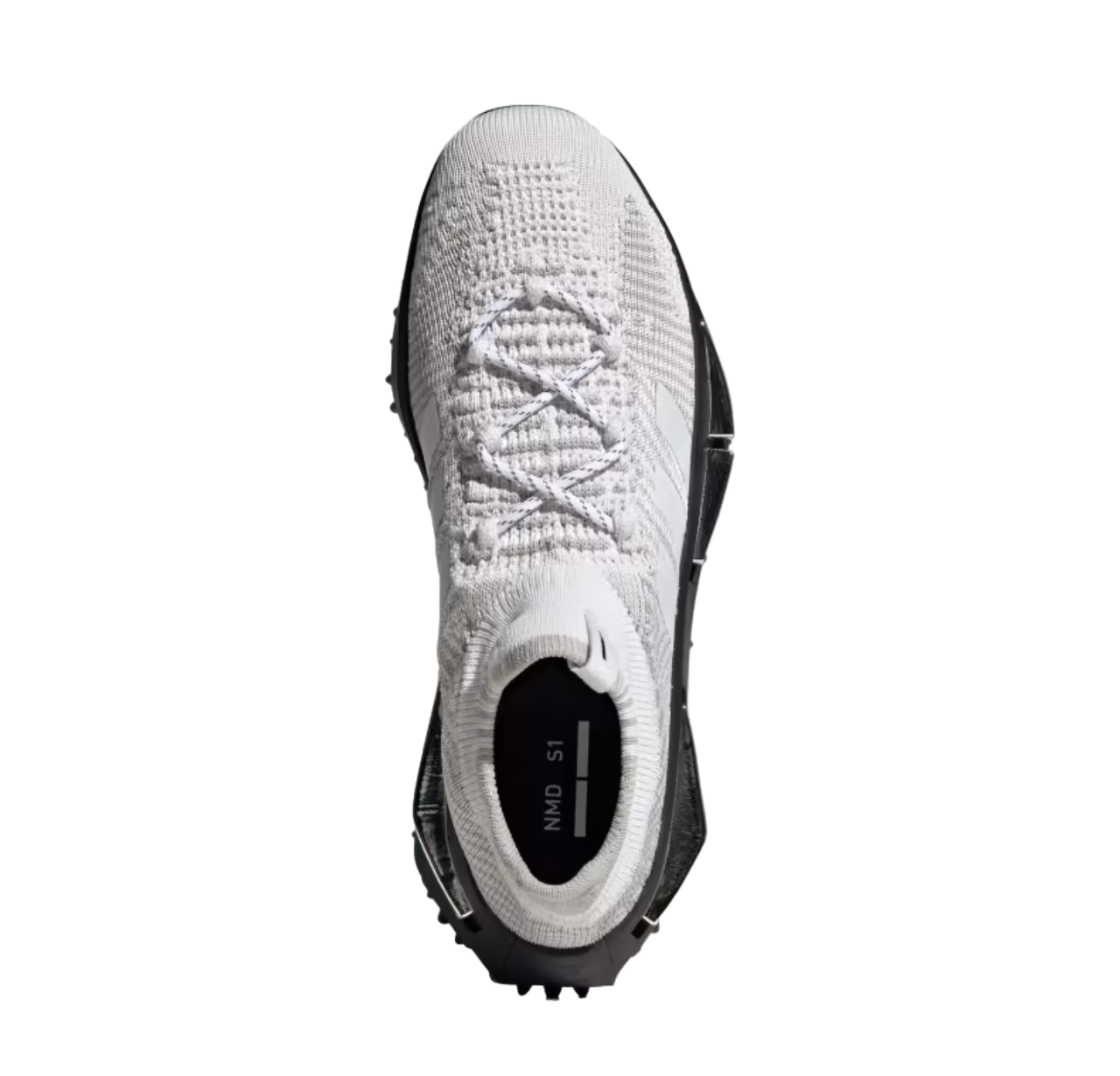 adidas Originals NMD S1 Shoes 'White Silver Metallic Black' ID0361
