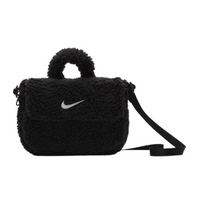 (WMNS) Nike Sportswear NSW Faux Fur Crossbody Bag 'Black' FB3039-010