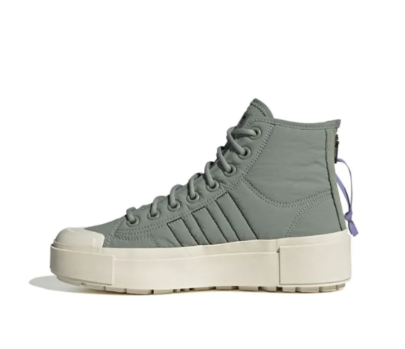 (WMNS) adidas Nizza Bonega X 'Silver Green Light Purple' HQ6042