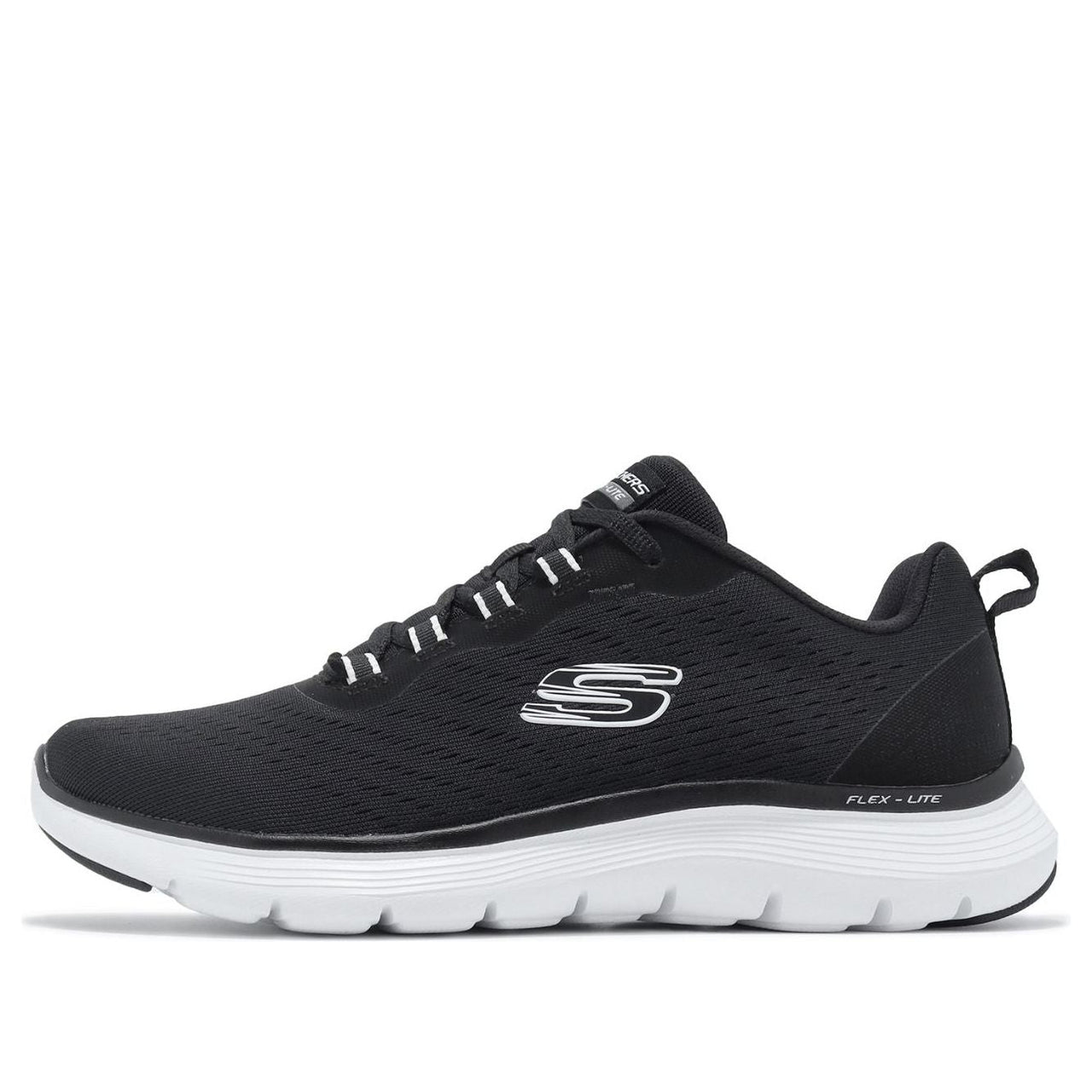 (WMNS) Skechers Flex Appeal 5.0 'Black White' 150201-BKW