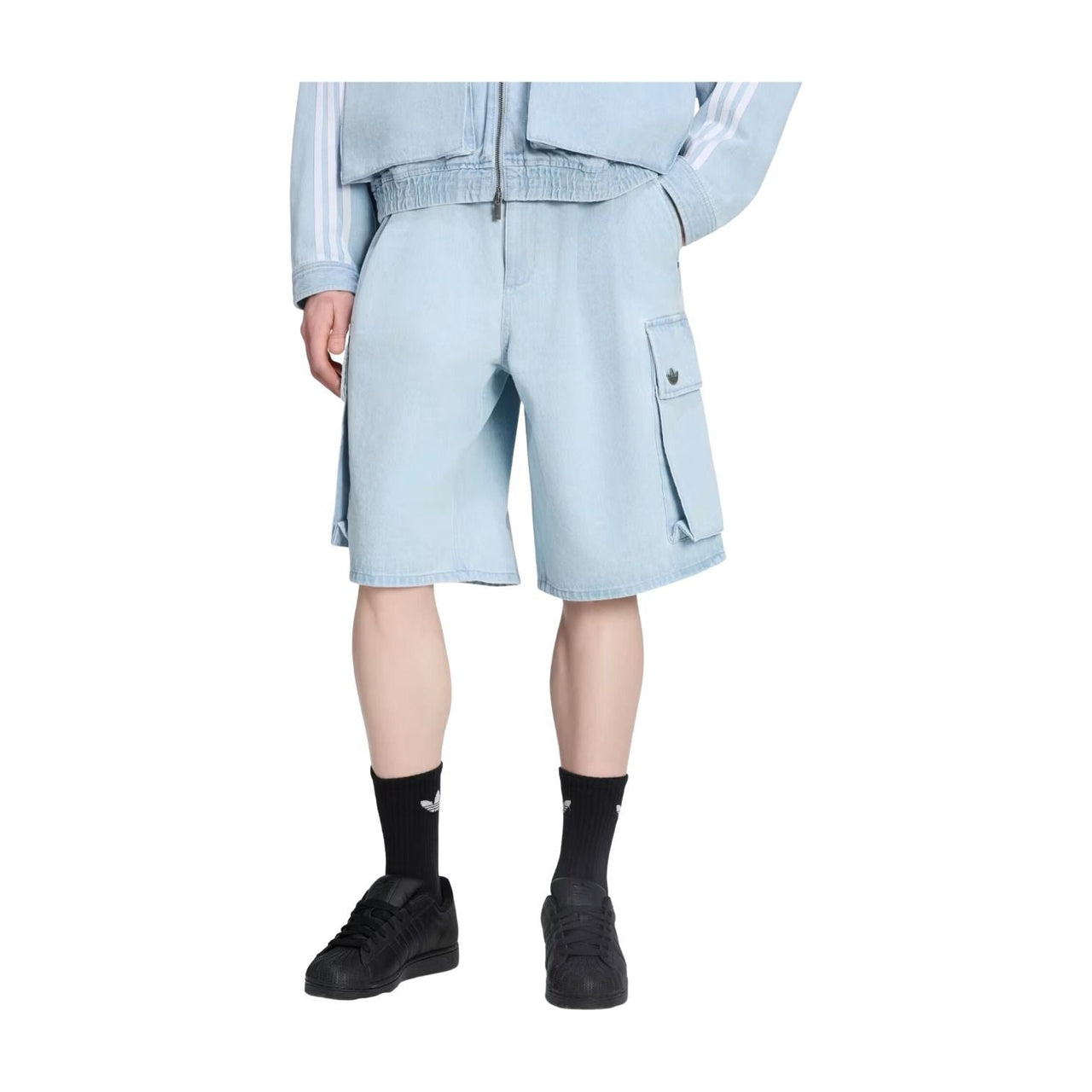 adidas Cargo Shorts 'Light Blue' KX4823