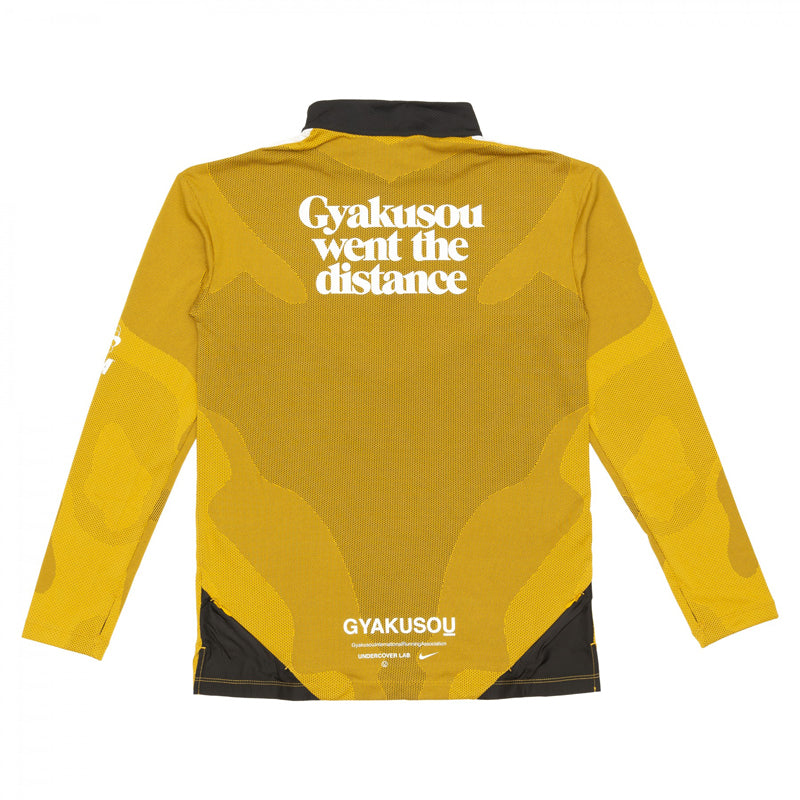 Nike Lab x Gyakusou Half Zip Long-Sleeve Top 'Mineral Yellow Deep Pewter' CD7110-793