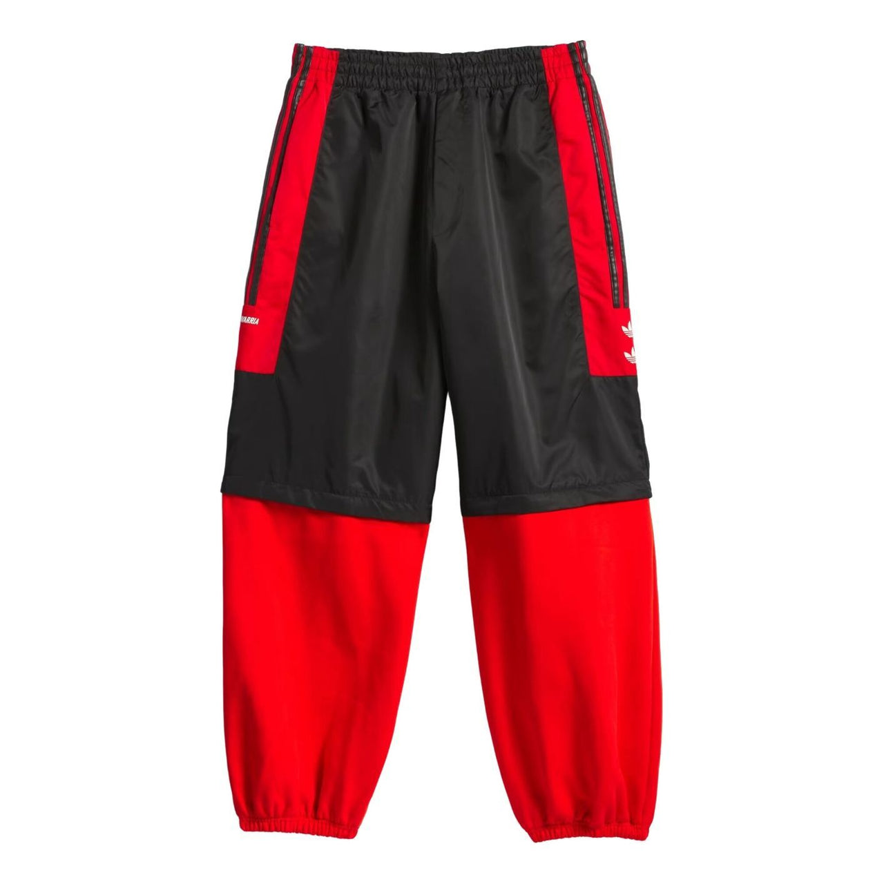 adidas x Willy Chavarria Heavyweight Sweatpants 'Black Red' KD9359
