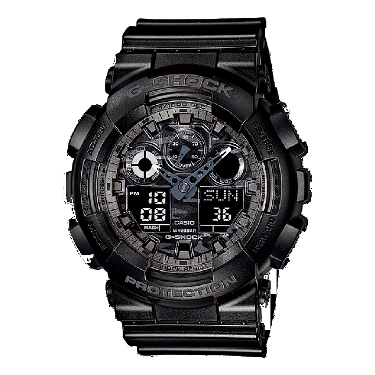 CASIO G-Shock Analog-Digital 'Black' GA-100CF-1A