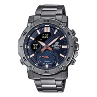 Casio Edifice Limited Edition Analog-Digital Watch 'Grey Metallic Blue' ECB-20YDC-1A