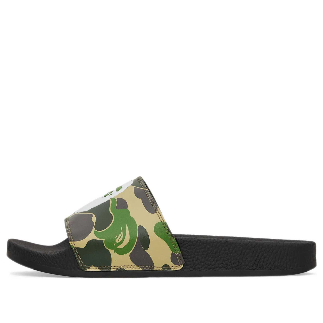 A BATHING APE Camo Slide 'Black' 1I30-191-001