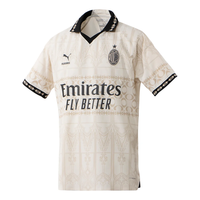 PUMA x Pleasures x AC Milan 23/24 Jersey 'Beige Black' 776066-02