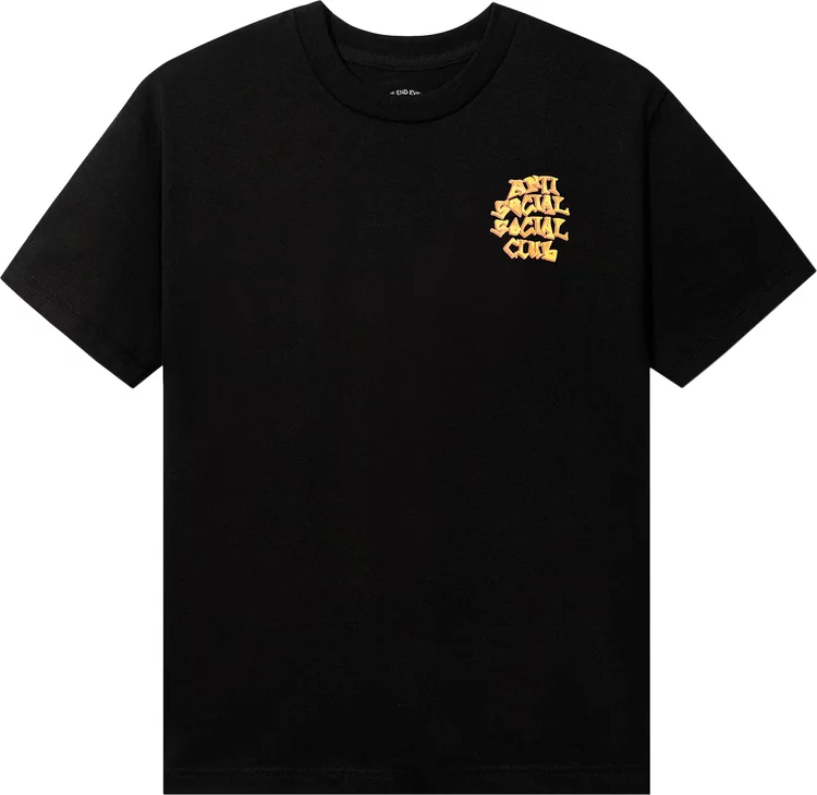 Anti Social Social Club Low Brow Premium Tee 'Black' 0657-100000103LBPT-BLAC