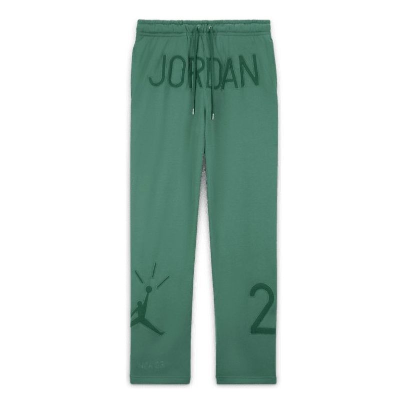 Air Jordan x Nina Chanel Sweatpants Asia Sizing 'Green Stone' FZ7519-398