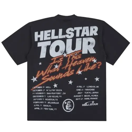 Hellstar Biker T-Shirt 'Black' BKER01-BLAC