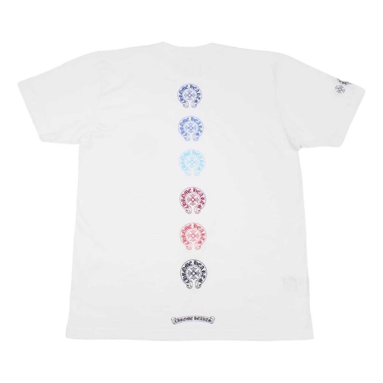 Chrome Hearts Multi Color Horseshoe T-Shirt 'White' CHMH766