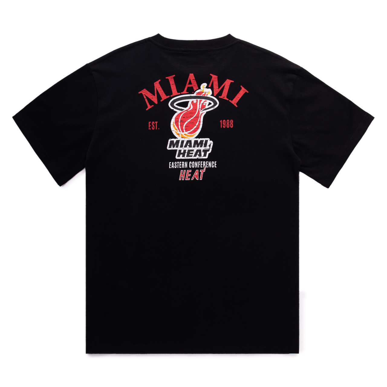 Mitchell & Ness City Pride Miami Heat T-Shirt 'Black' MNTS043MH