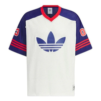 adidas Originals Logo Printed T-Shirt Asia Sizing 'White Blue' JC6801
