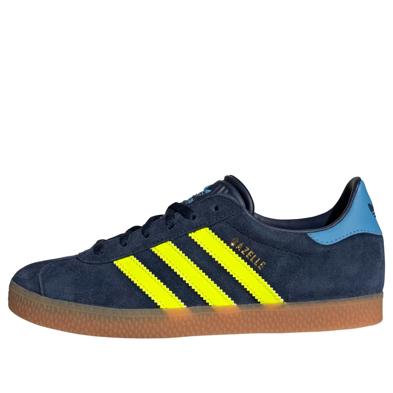 (GS) adidas Gazelle 'Night Indigo Solar Yellow' IH2795